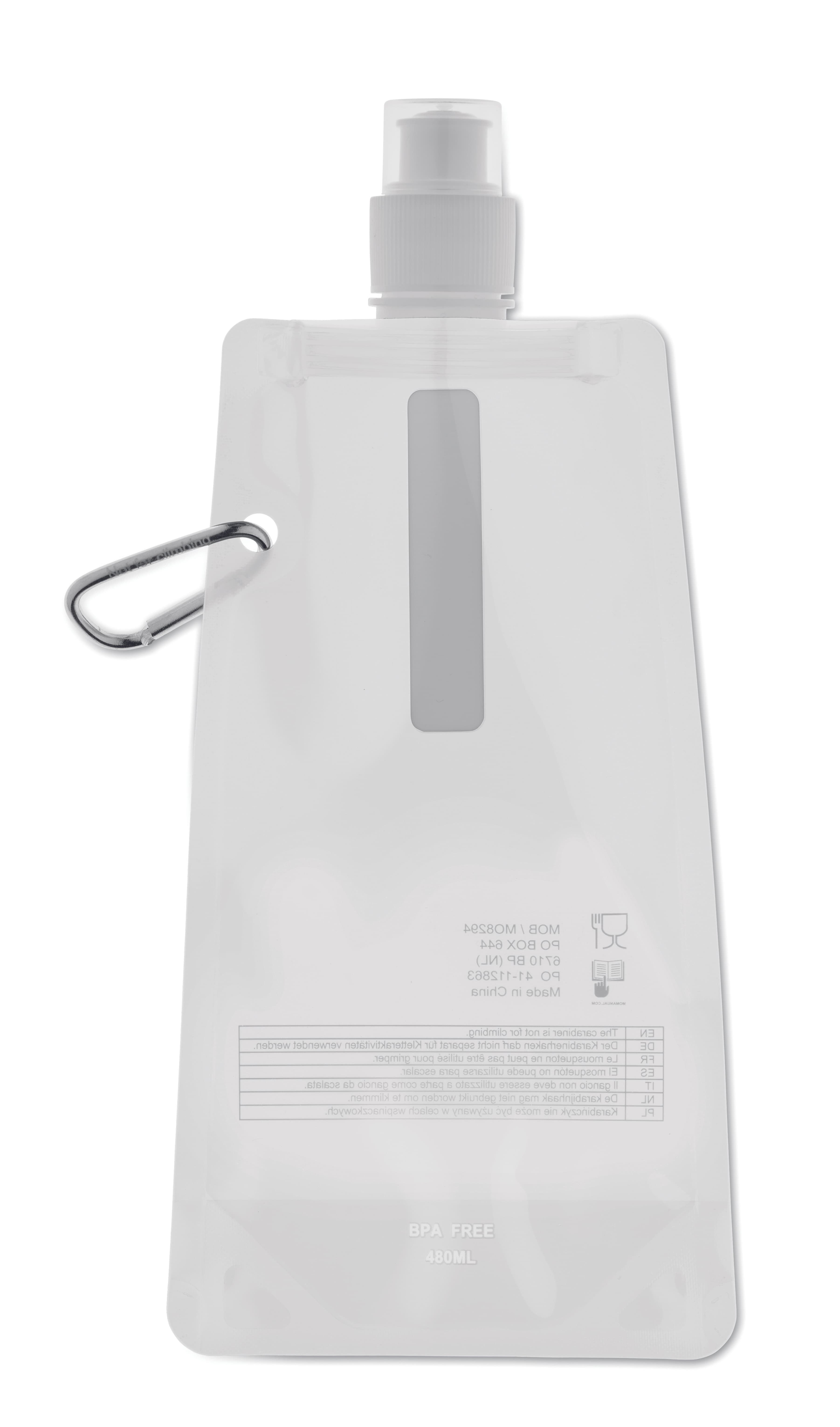 Foldable water bottle