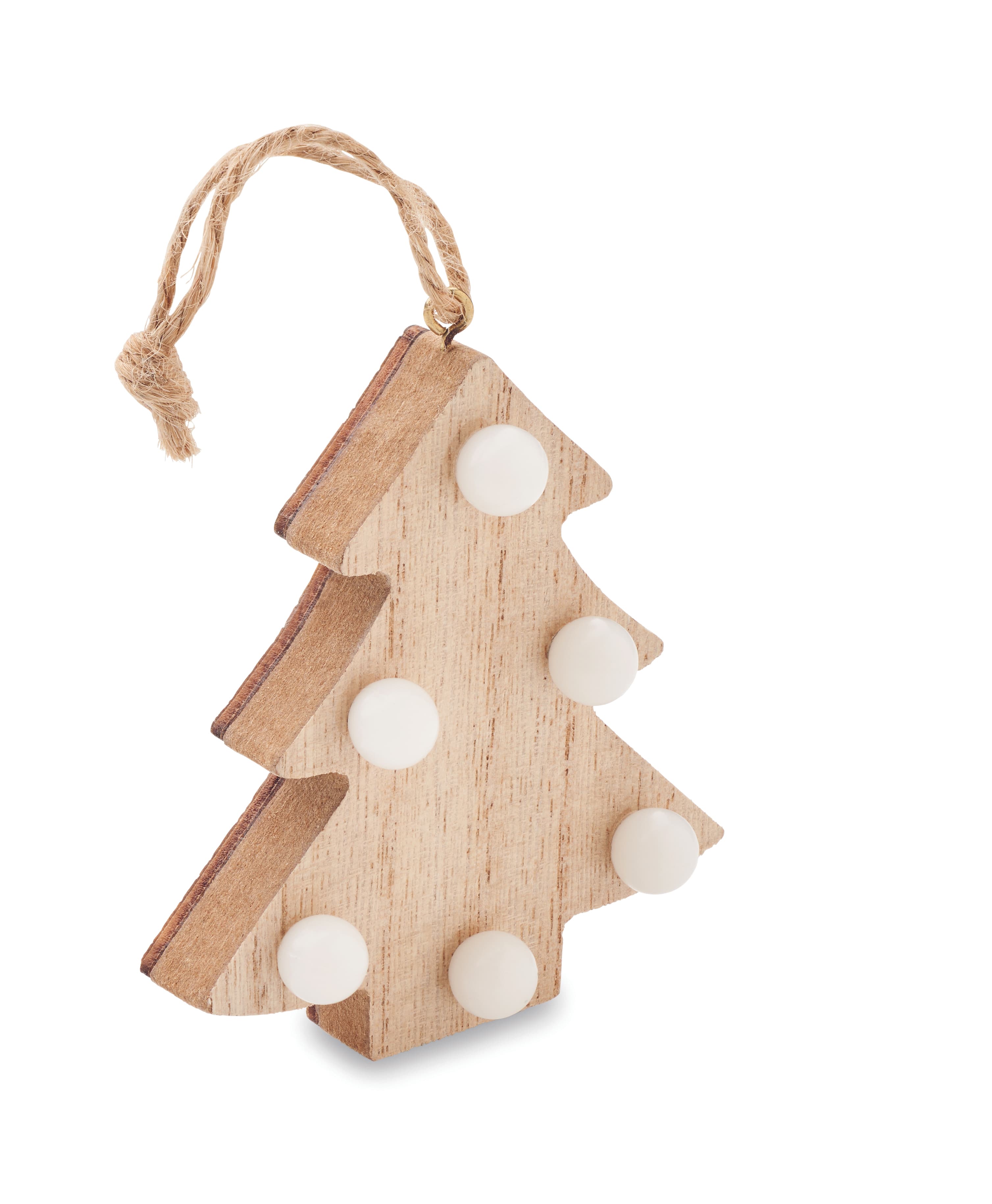 Wooden Weed Tree With Lights
