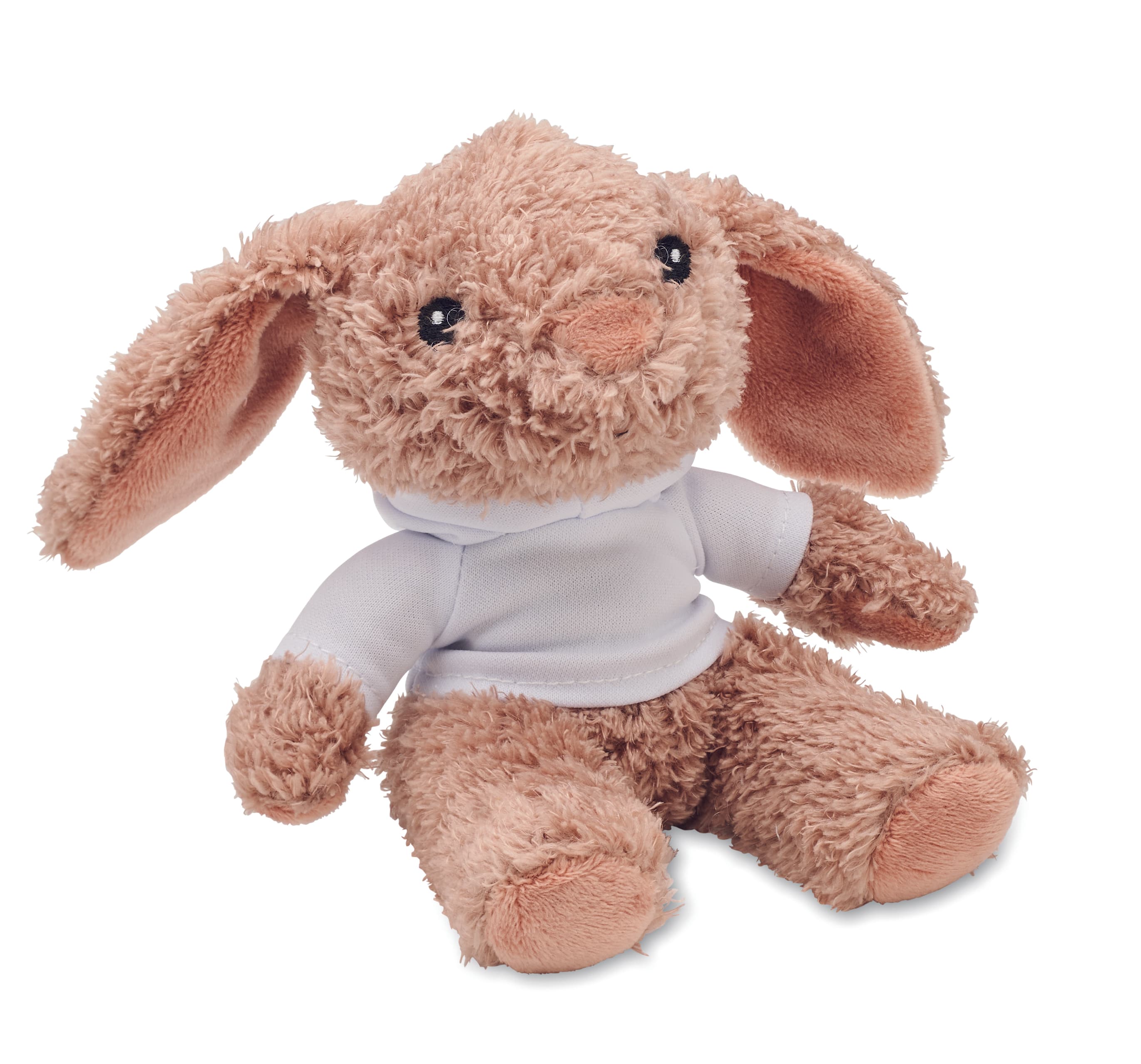 Bunny Plush Wearing A Hoodie