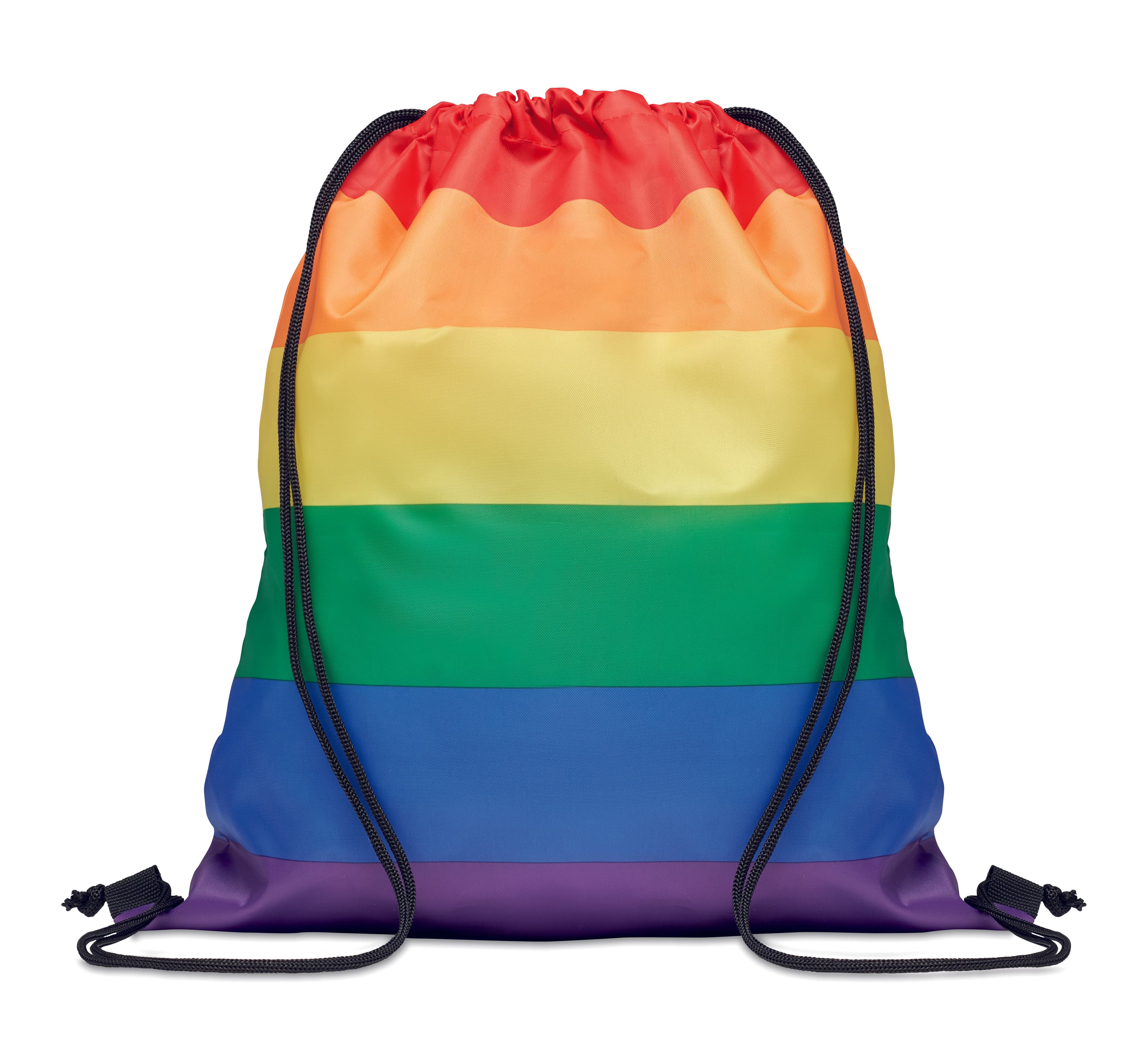 Rainbow Rpet Drawstring Bag