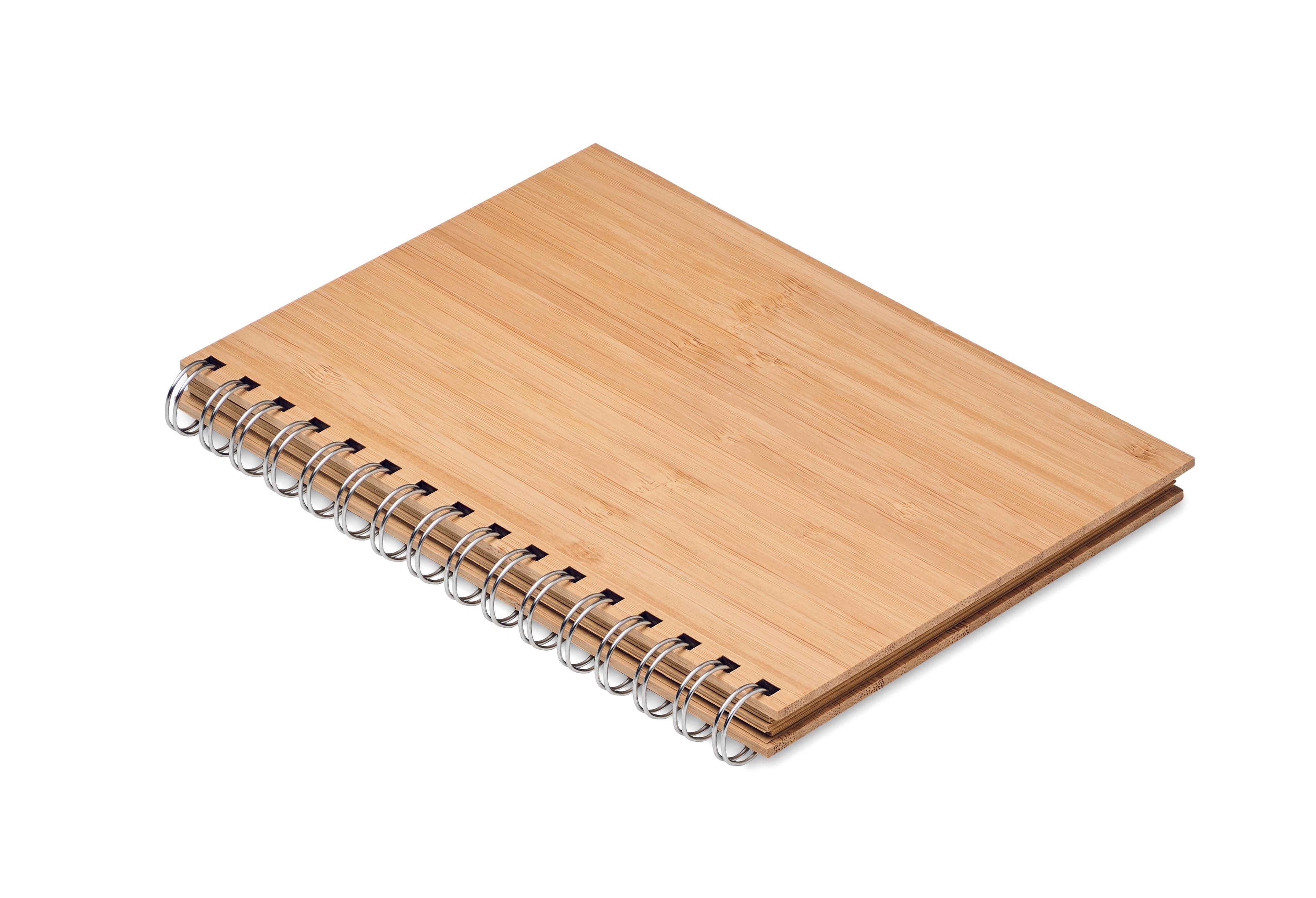 A5 Ring Bound Bamboo Notebook