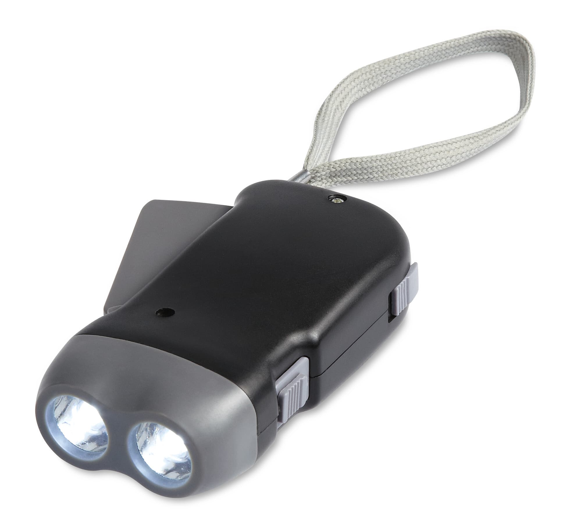 2 Led Dynamo Torch