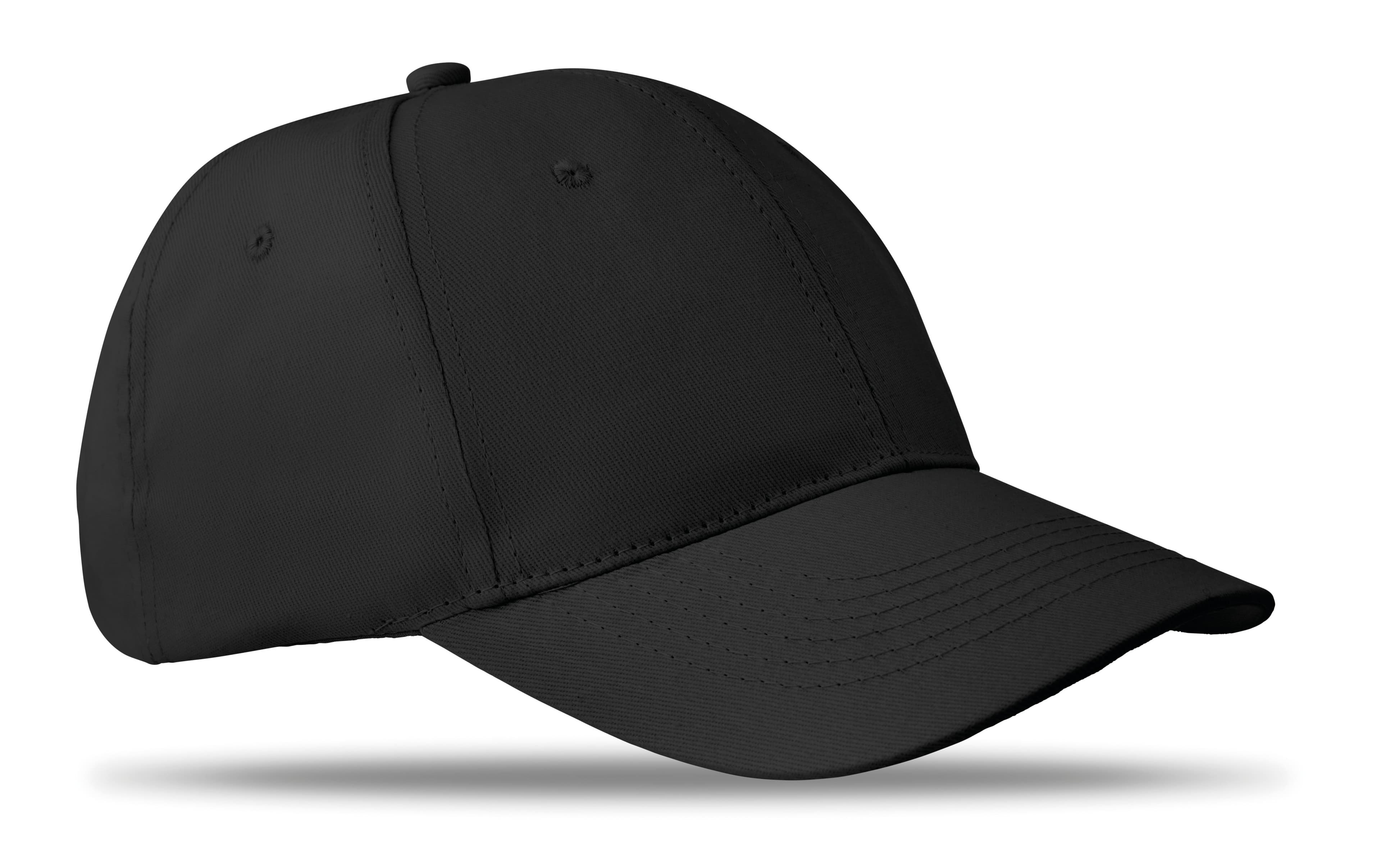6 Panel Baseball Cap 160 Gr/m