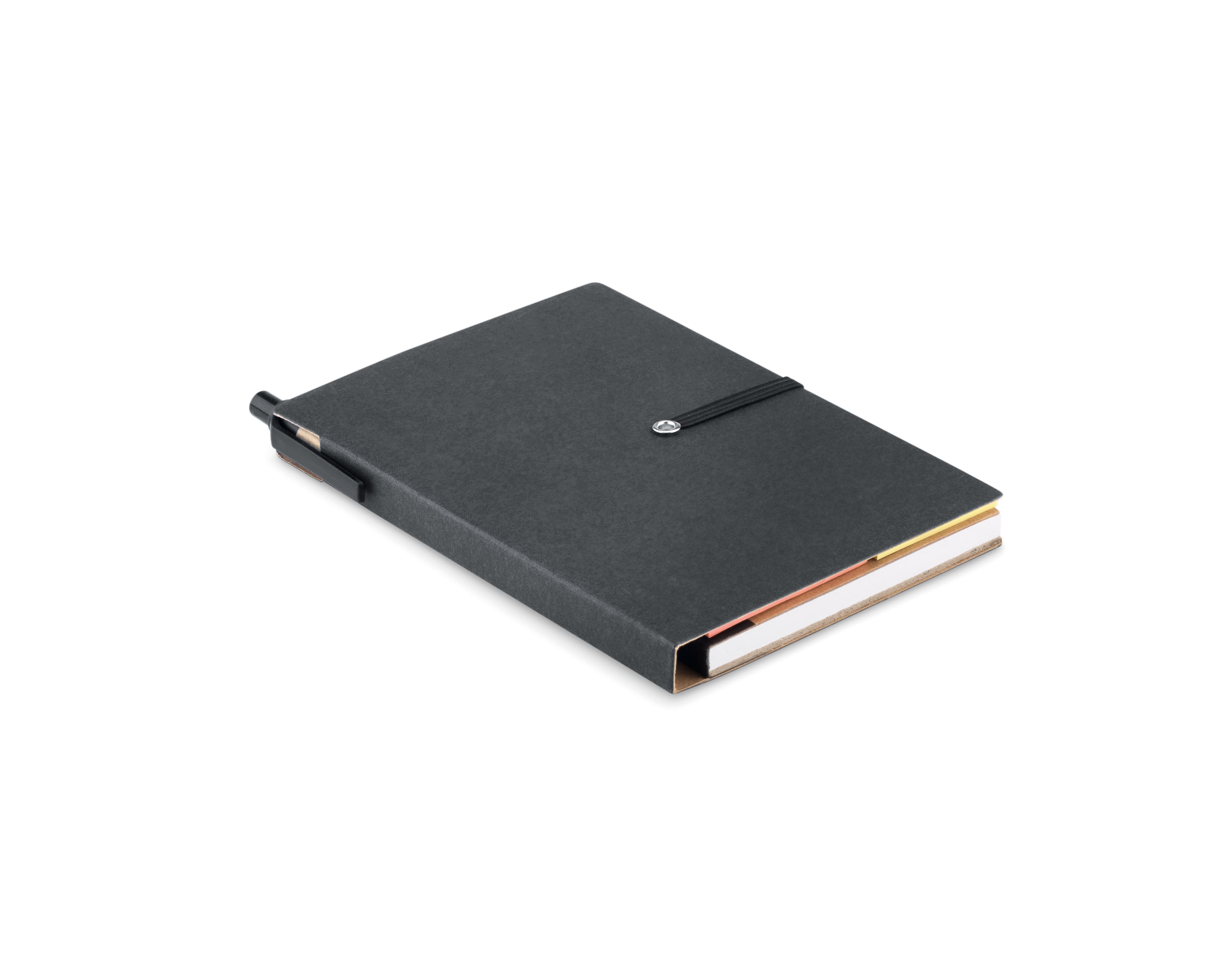 Recycled Notebook W/pen & Memo Pad