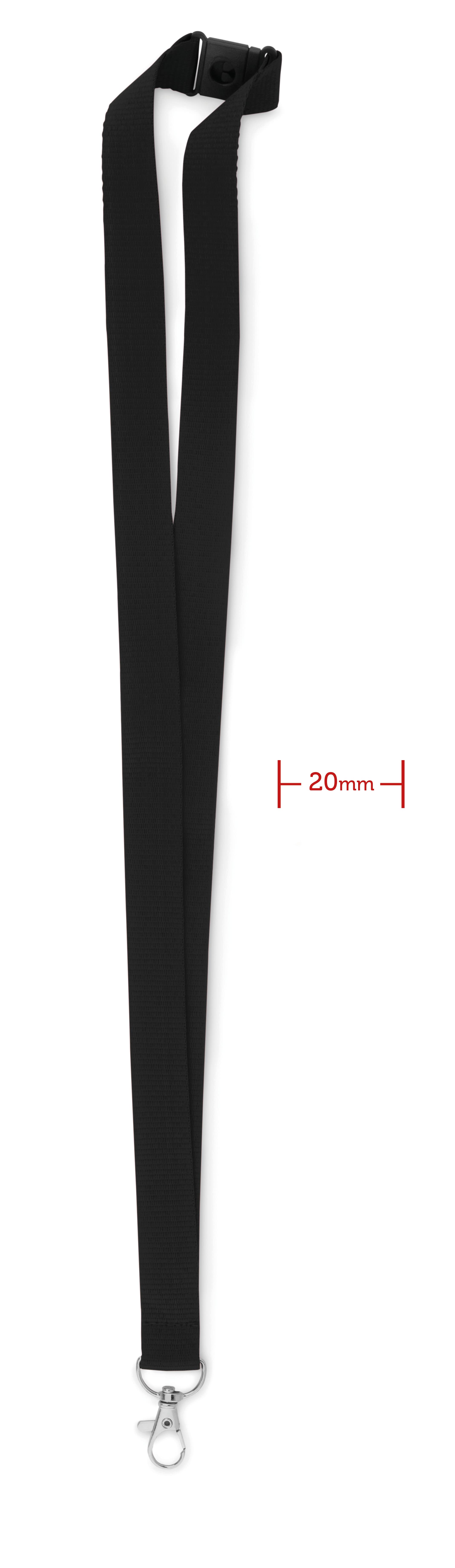 Lanyard With Metal Hook 20 Mm