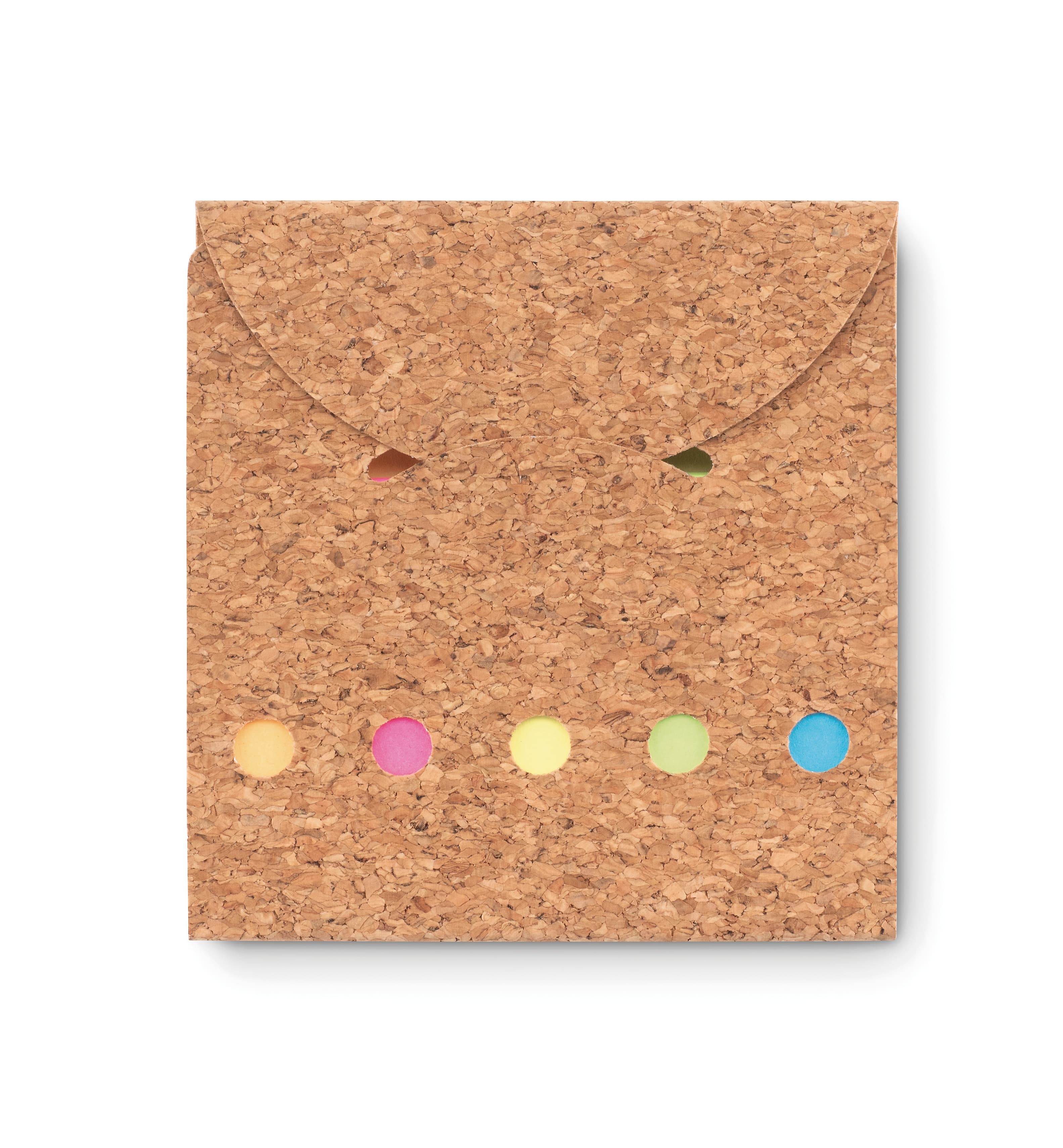 Cork Sticky Note Memo Pad