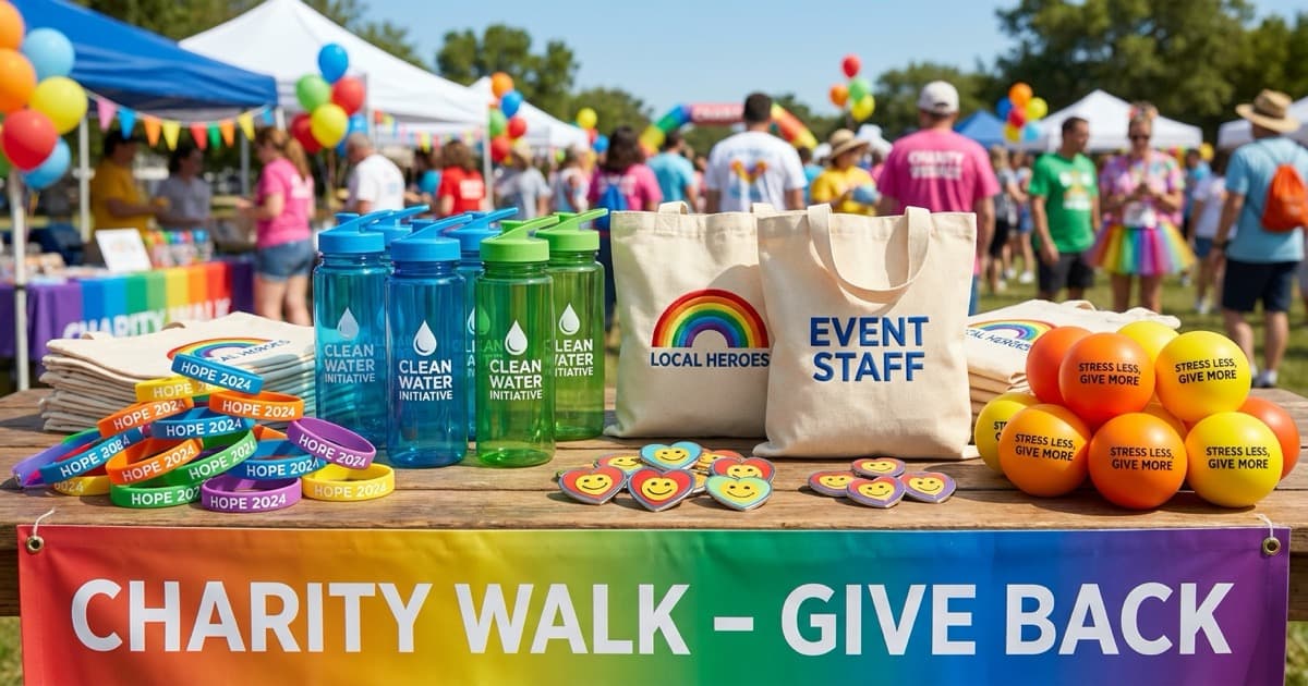 Best Branded Giveaways for Charity Events in the UK