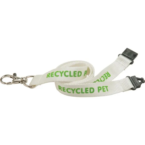 Custom Branded 15mm Recycled PET Lanyard