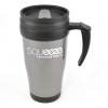 Polo Plus 400ml Travel Mug in grey