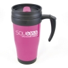 Polo Plus 400ml Travel Mug in pink