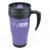 Polo Plus 400ml Travel Mug in purple