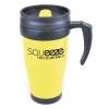 Polo Plus 400ml Travel Mug in yellow