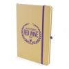 A5 Natural Nebraska Recycled Notebook in purple