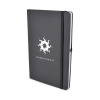 A5 Black Nebraska Recycled Notebook in black-black