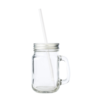 Glass mason jar (480ml)