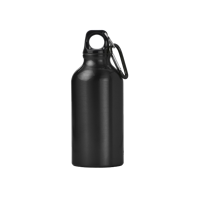 The Marney - Aluminium single walled bottle with carabiner (400ml) 
