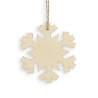 FLAKE. Christmas ornament