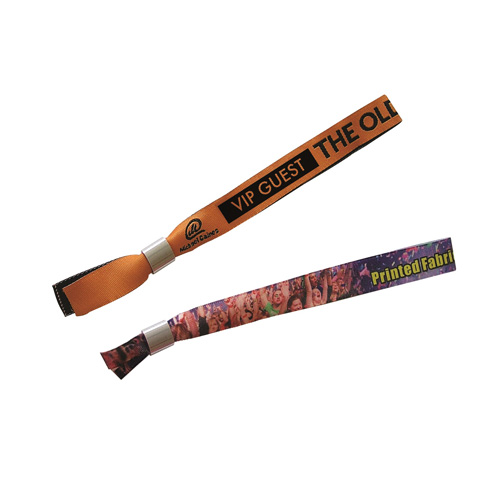 Woven Event Wristbands with Custom Logo