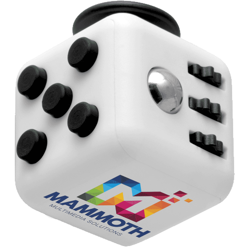 Fidget Cube with Domed Print